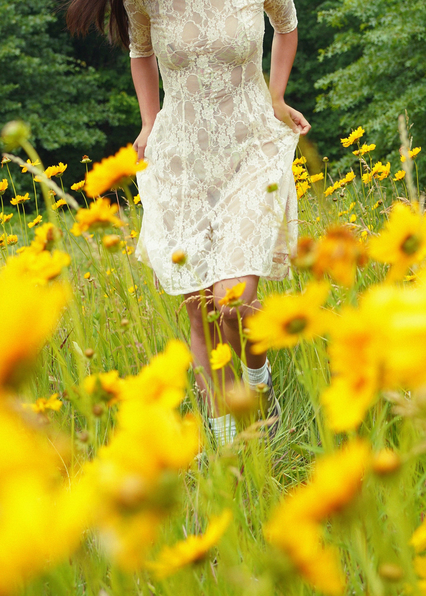 Rain Lace Dress