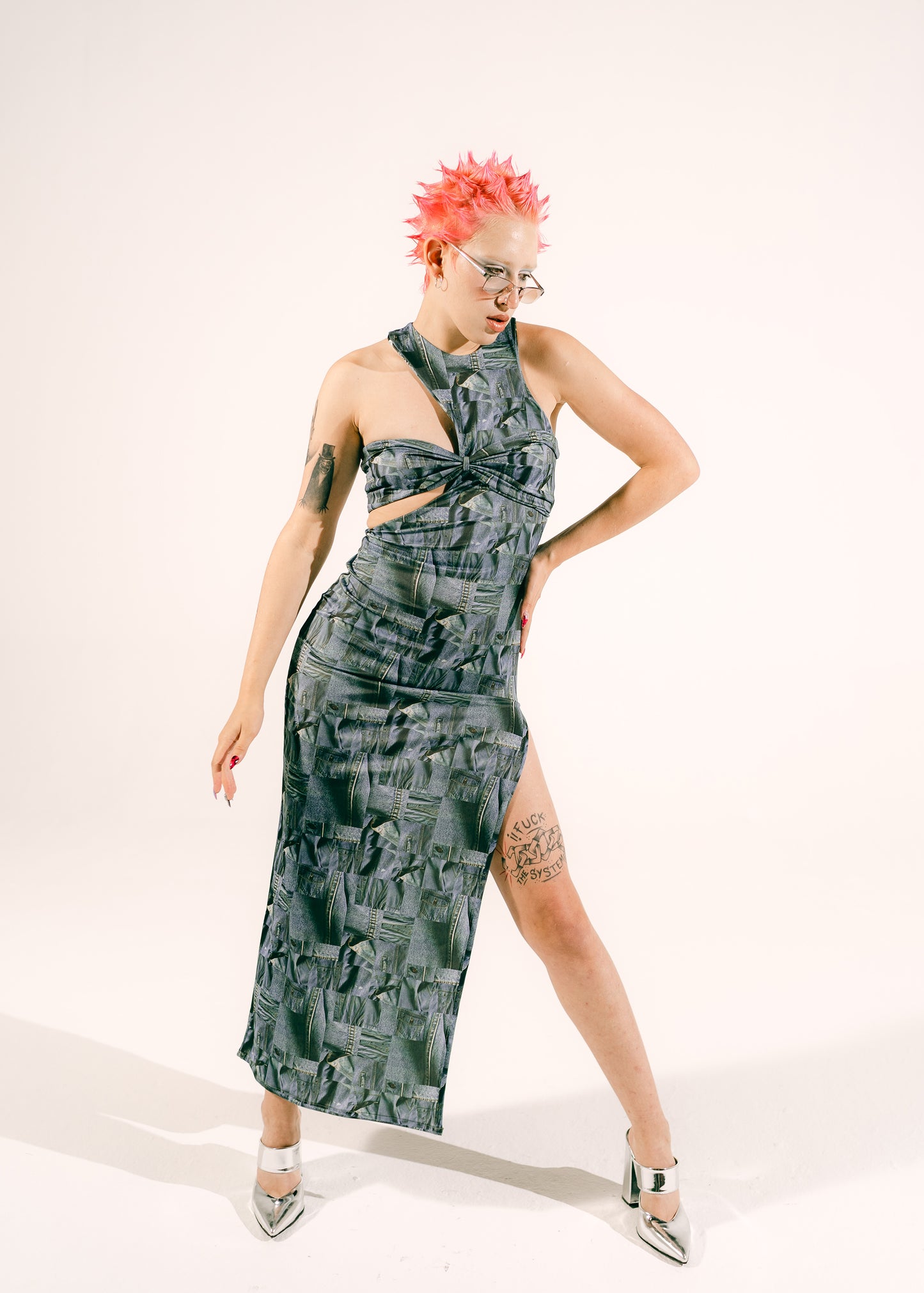 Racer Back Lycra Dress