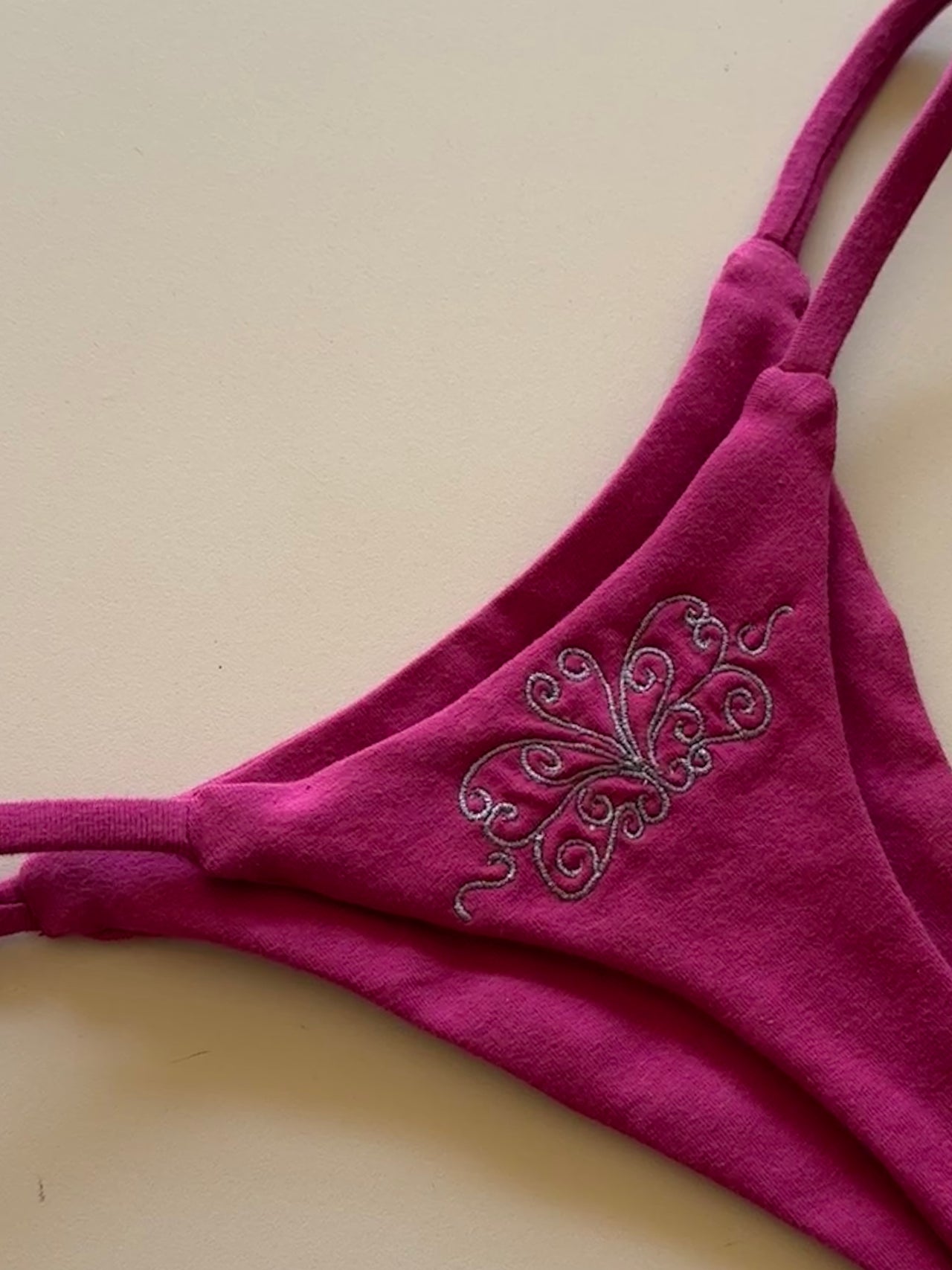 TRAMP STAMP COTTON THONG