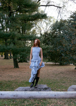 Tea Dress + Sabina Cape Set