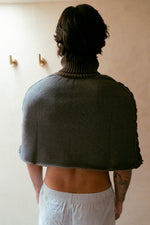 Knit Cotton Cape