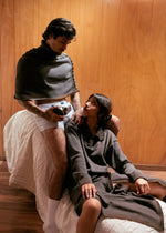 Knit Cotton Cape