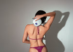 MIGHTY PYRAMIDS COTTON TOP + TRAMP STAMP COTTON THONG SET