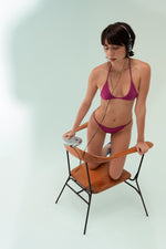 MIGHTY PYRAMIDS COTTON TOP + TRAMP STAMP COTTON THONG SET