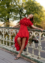 Tea Dress + Sabina Cape Set
