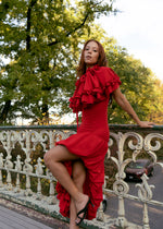 Tea Dress + Sabina Cape Set