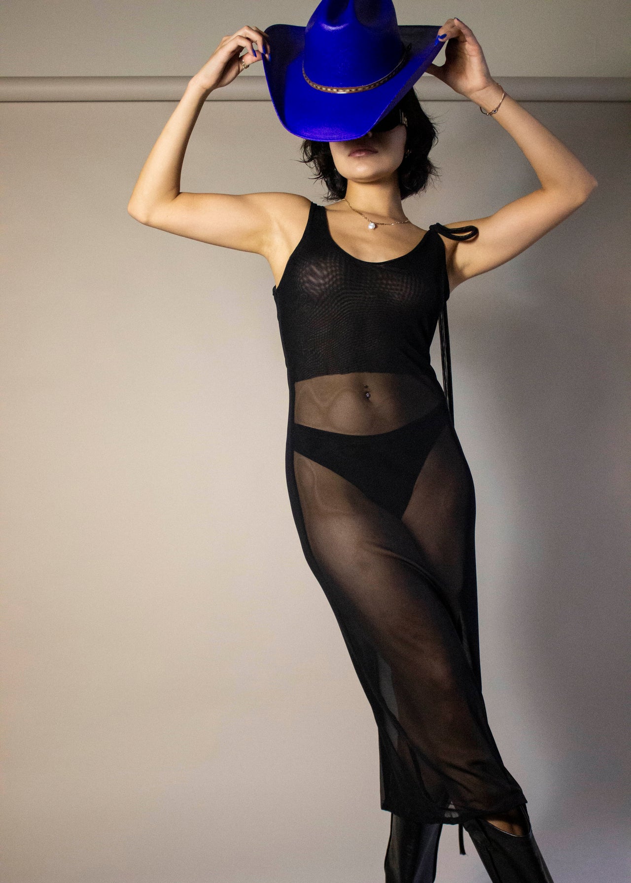 The Saal Mesh Dress